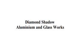Diamond Shadow Aluminium and Glass Works